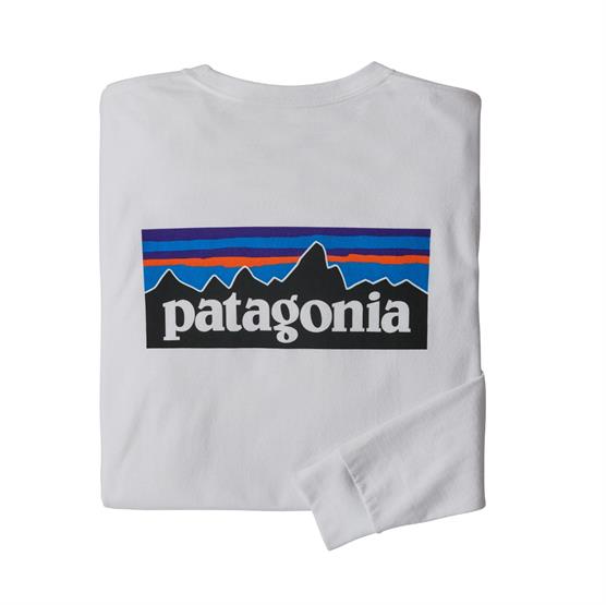 Patagonia Mens      -  Logo Responsibili-tee  White