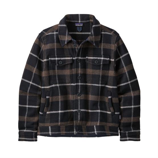 Patagonia Herre Melton Uld Trucker Jakke - Ny Marine