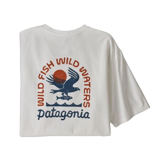 Patagonia Mens Original Angler Organic  -shirt  White