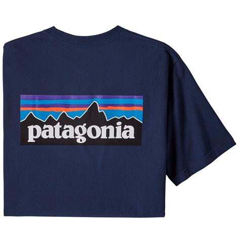 Patagonia Mens - Logo Responsibili-tee Classic Navy