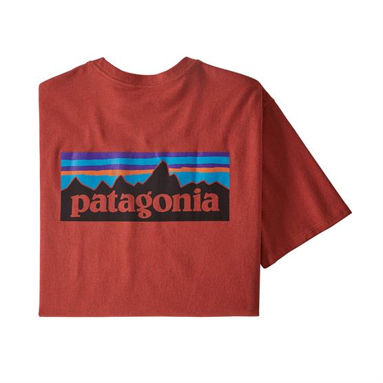 Patagonia Mens  -  Logo Responsibili-tee  Hot Ember