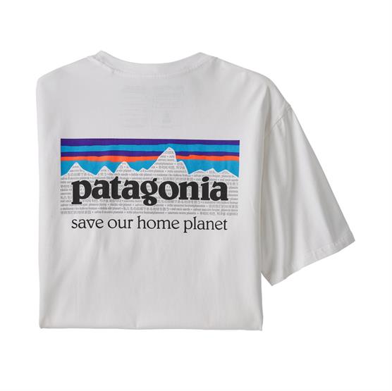 Patagonia Mens  -  Mission Organic  -shirt  White