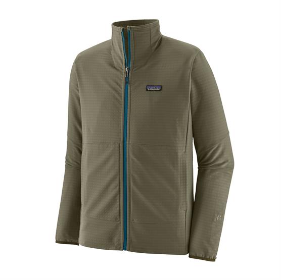 Patagonia Mens R1 Techface Jacket  Basin Green