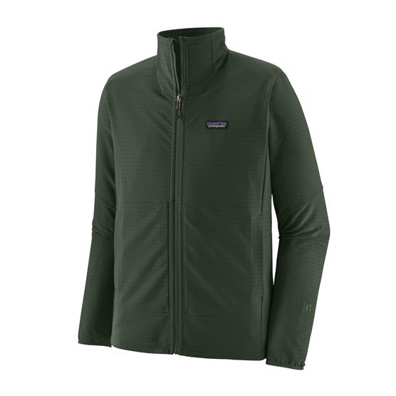 Patagonia Mens R1 Techface Jacket  Old Growth Green
