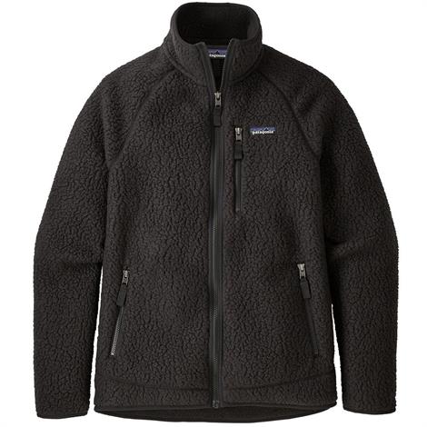 Patagonia Mens Retro Pile Jacket  Black