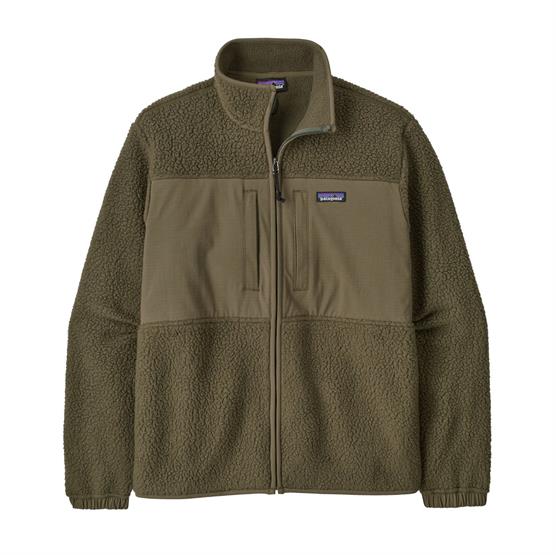 Patagonia Mens Retro Pile Patch Jacket  Basin Green