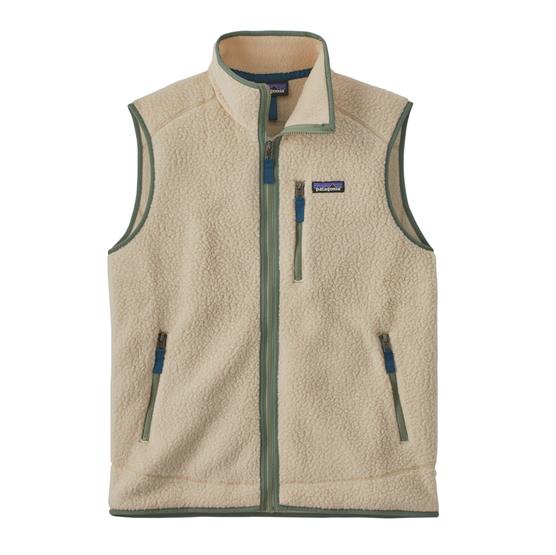 Patagonia Mens Retro Pile Vest  Dark Natural