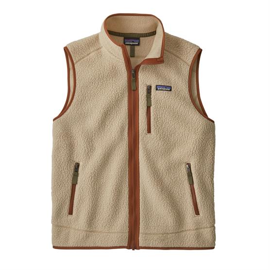 Patagonia Retro Pile Vest til Herre - El Cap Khaki/Sisu Brown