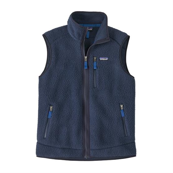 Patagonia Mens Retro Pile Vest  New Navy   Sunken Blue