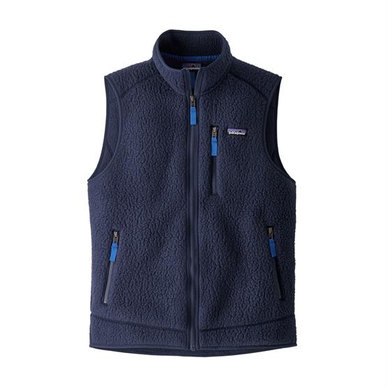 Patagonia Mens Retro Pile Vest  New Navy