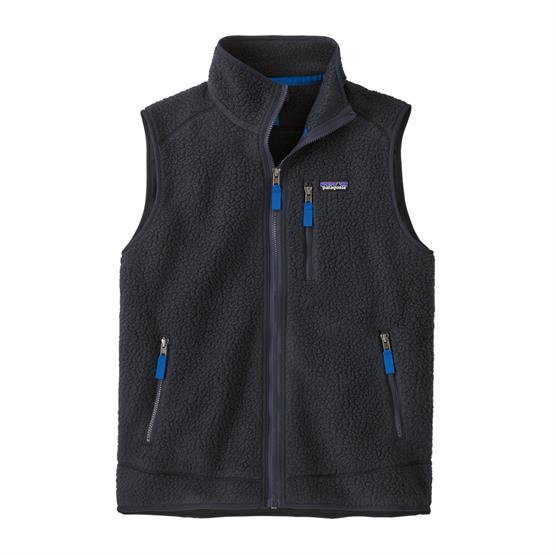 Patagonia Mens Retro Pile Vest  Pitch Blue   Endless Blue