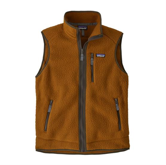 Patagonia Mens Retro Pile Vest  Shelter Brown