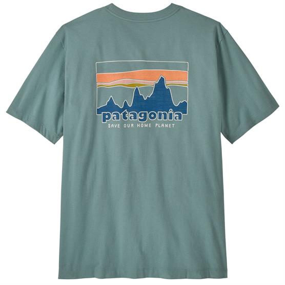 Patagonia Mens  73 Skyline  -shirt  Blue Sage
