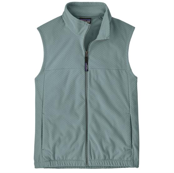 Patagonia Mens Textured Fleece Vest  Blue Sage