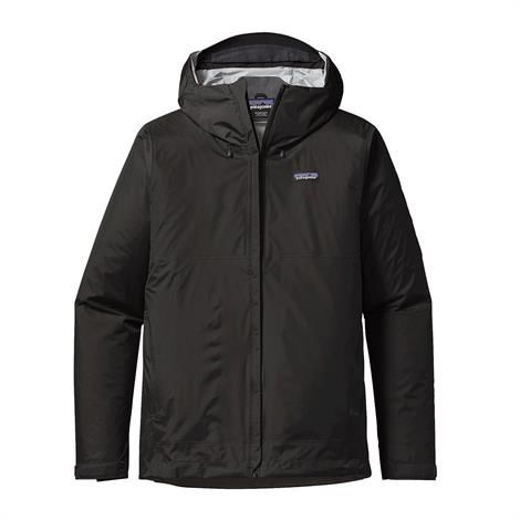Patagonia Herre Torrentshell Jakke - Sort Tilbud!