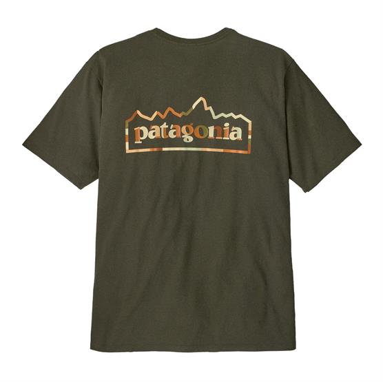 Patagonia Mens Unity Fitz Responsibili-tee  Basin Green