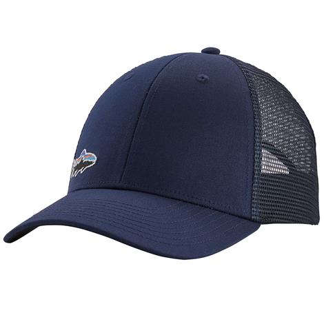Patagonia Lopro Trucker Hat med Fiskelogo - Black Friday Tilbud!