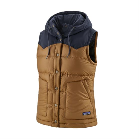 Patagonia Womens Bivy Hooded Vest  Nest Brown