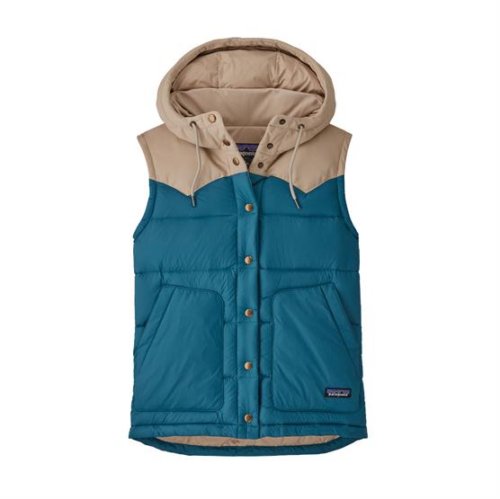 Patagonia Womens Bivy Hooded Vest  Wavy Blue