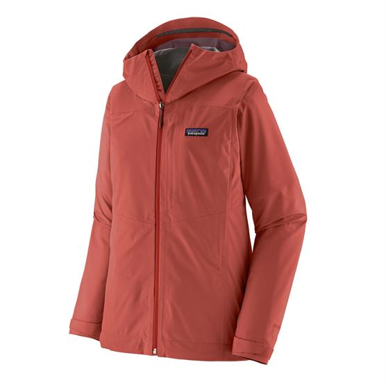 Patagonia Womens Boulder Fork Rain Jacket Potters Red
