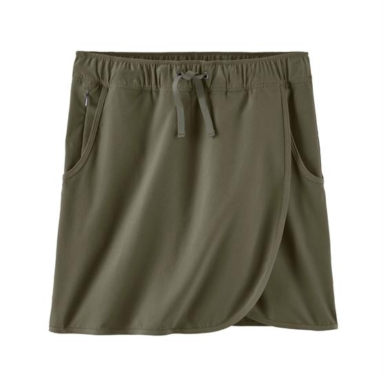 Patagonia Womens Fleetwith Skort  Basin Green