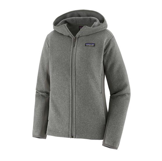 Patagonia Womens   Better Sweater Hoody  Feather Grey