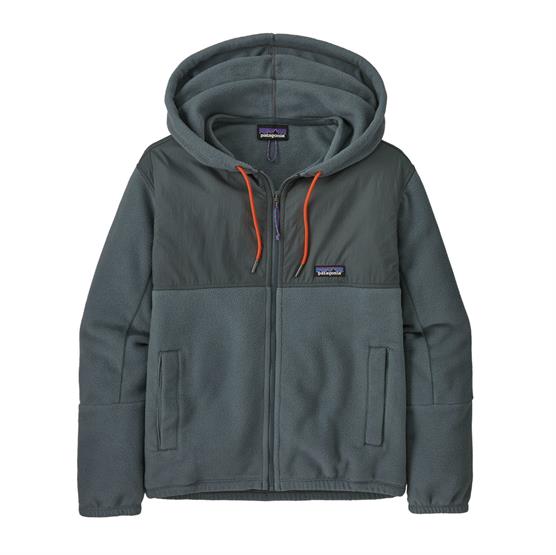 Patagonia Womens Microdini Hoody  Nouveau Green   Orange
