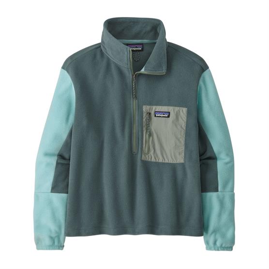 Patagonia Womens Microdini     Zip      Nouveau Green