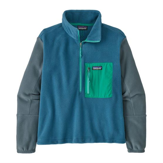 Patagonia Womens Microdini     Zip      Wavy Blue