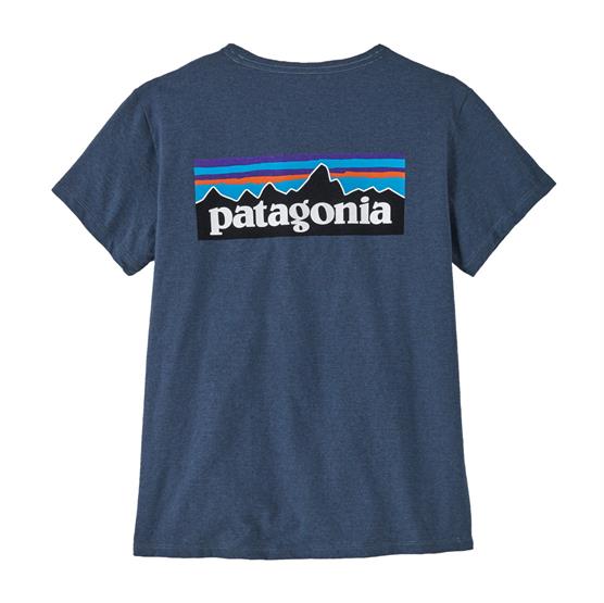 Patagonia Womens  -  Logo Responsibili-tee  Utility Blue