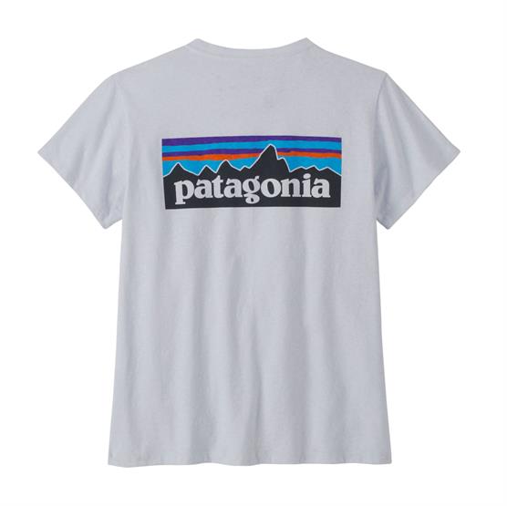 Patagonia Womens  -  Logo Responsibili-tee  White