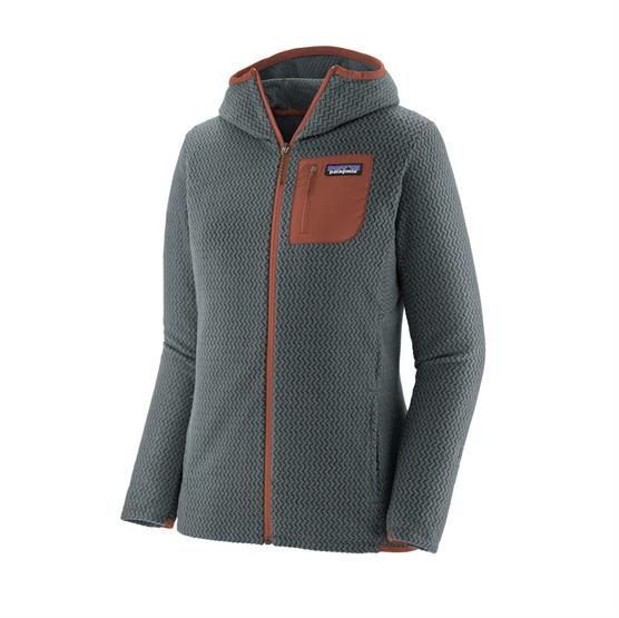 Patagonia R1 Air Fleece Hoody til kvinder - Nouveau Green