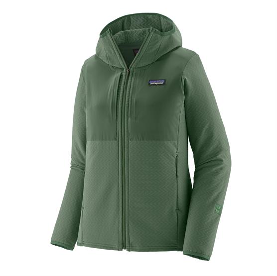 Patagonia Womens R2 Crossstrata Hoody  Canopy Green
