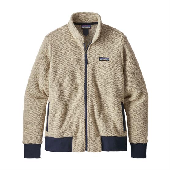 Patagonia Womens Woolyester Fleece Jacket  Oatmeal Heather