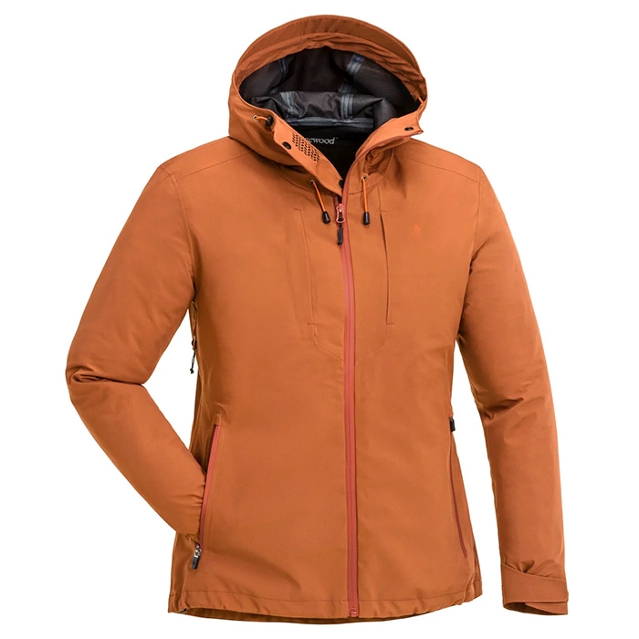 Pinebrun Telluz Dame 18 000mm  Burned Orange-   Jakker