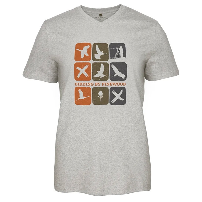 Pinewood Birding  -shirt Kvinder   Damer    Grey-    -shirts