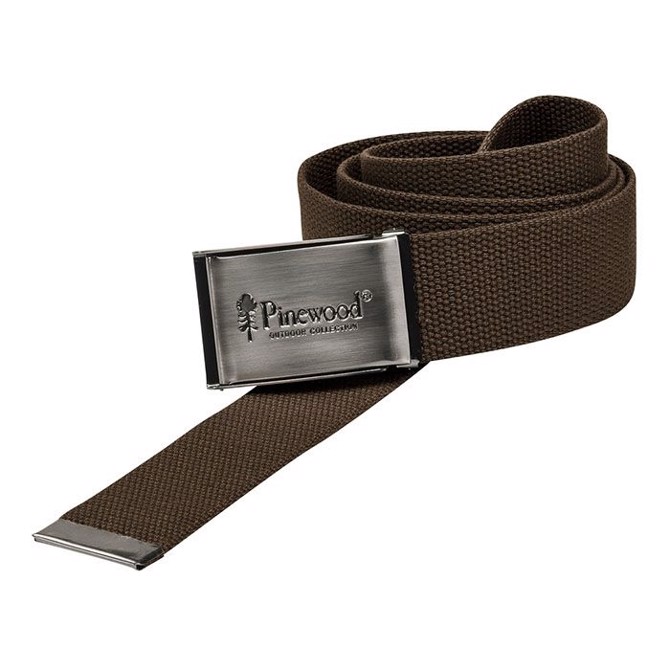 Pinewood Canvas Bælte-brown Bælter  Seler
