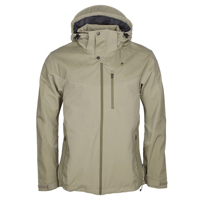 Pinebrun Finnveden Hybrid Jakke Herre-light Khaki-  Jakker