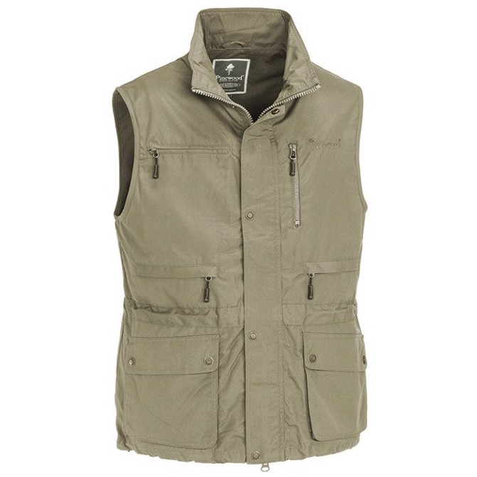 Pinewood Nye Tiveden Vest-light Khaki-  Veste