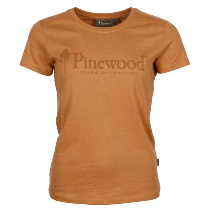Pinebrun Outdoor Life  -shirt Dame-  Terracotta-    -shirts