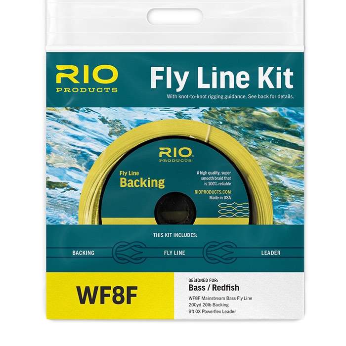 Rio Mainstream Bass Pike Wf8 Kit Sæt Flueline