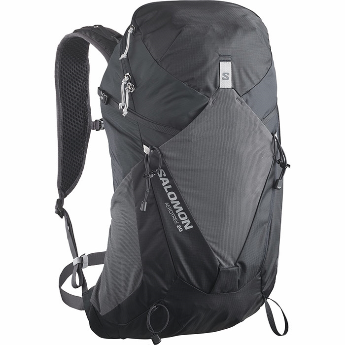 Salomon Aerotrek 20-black   Iron Grey-    Vandrerygsække