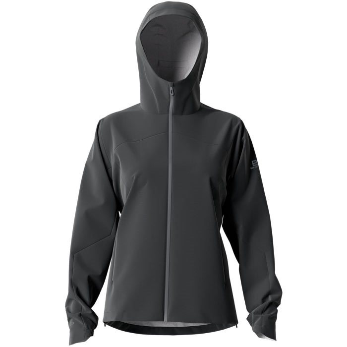 Salomon Outline Gtx   5l Jacket Kvinder   Damer  Sort-   Jakker