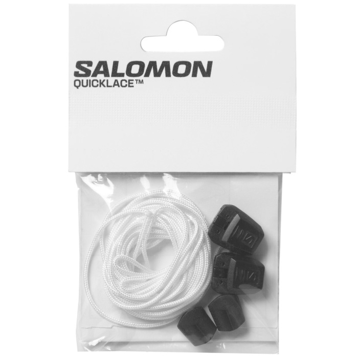 Salomon Quicklace Kit-white Tilbehør Til Støvler  Sko