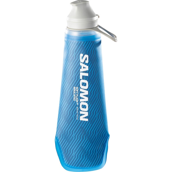 Salomon Soft Flask Insulated 400ml  Clear Blue Drikkeflasker  -dunk