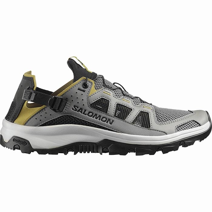 Salomon Techamphibian     Herre   Mænd  Castlerock Willow Blk-42       Sandaler