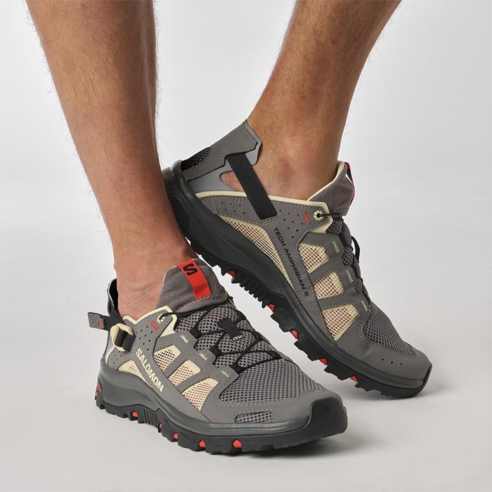 Salomon Techamphibian Herre Sandaler - Fantastisk tilbud!