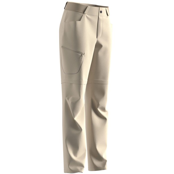 Salomon Wayfarer Zip-off Pants Woman  Plaza Taupe-42 Bukser