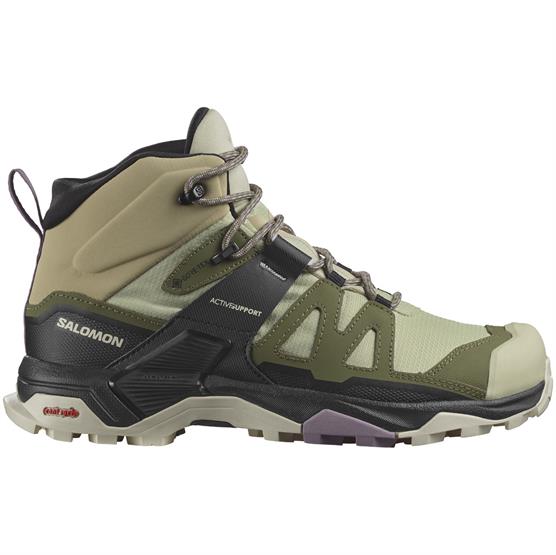 Salomon X Ultra 4 Mid GTX Vandrestøvler til Damer - Alfalfa