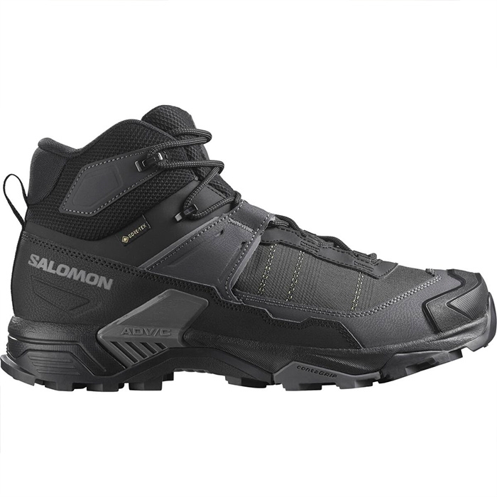 Salomon   Ultra   Mid Wide Gtx Herre   Mænd  Black Asphalt-42       Vandrestøvler